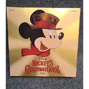 2022 Disney Mickey's Christmas Carol Holiday Game By Funko 2-4 players Ages 4+